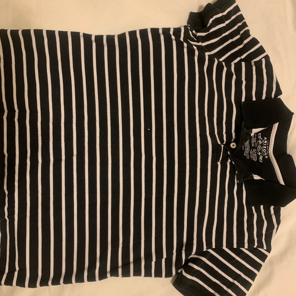 Collard Short Sleeve Polo Shirt
